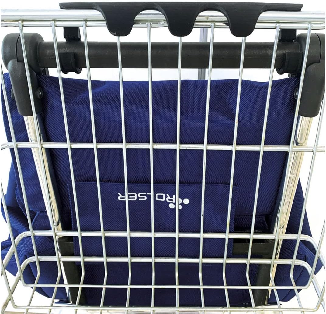 Klappbarer Einkaufstrolley Rolser I-Max MF 4 Räder (2 drehbare) - Violett, Violett