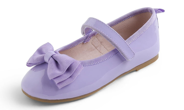 Feversole Girls Cute Dress, Mädchen süsses Kleid Mary Jane Schuhe weiche Party Urlaub Ballerinas Fli