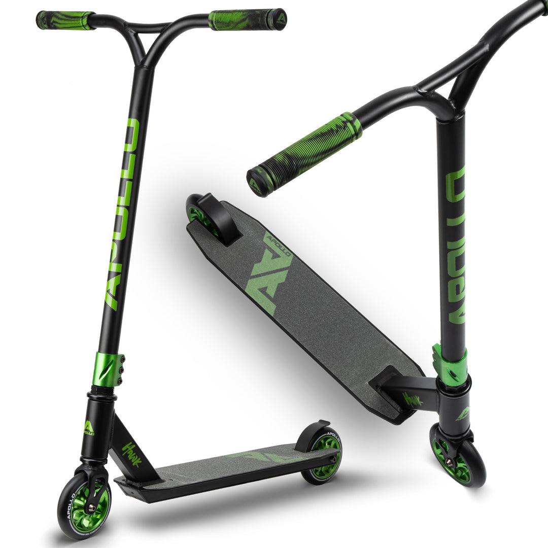 Apollo Stuntscooter Hawk - Freestyle Kickscooter für Kinder und Erwachsene, Kinderroller, Trick Roll