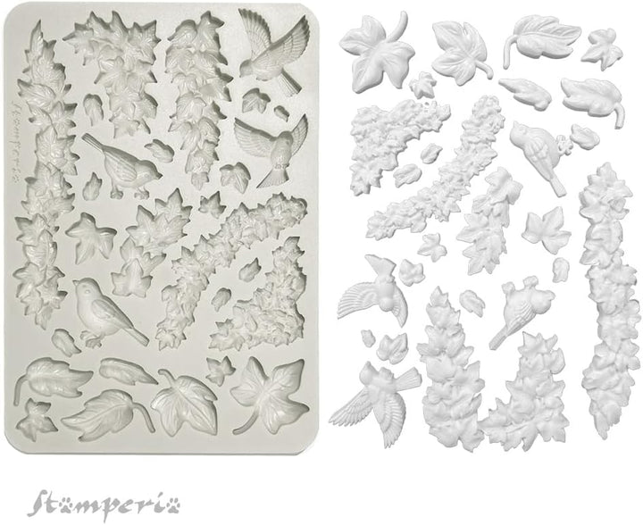 Stamperia - Silicon Mould A5 for Scrapbooking, Bullet Journals and More, Non-Stick Surface, Suitable