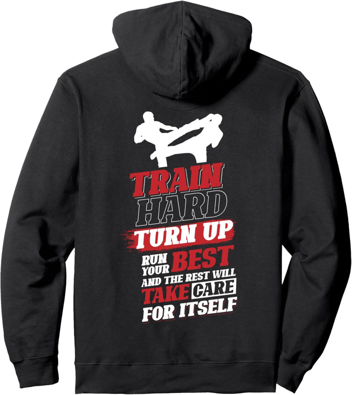 Kickboxen Kardio Design für Kickboxer Pullover Hoodie