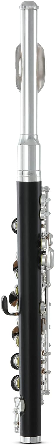 Roy Benson Piccolo Flöte PC-502 Synthetic Wood, inkl. Holzetui mit Tasche, PC-502