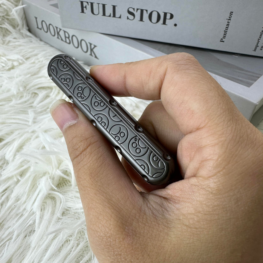 T-Conceal EDC Fidget Slider Fidget Toy Adult Stress Relief Metal Rotation Push Pull ADHS Recreationa