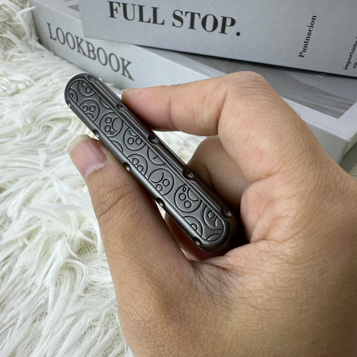 T-Conceal EDC Fidget Slider Fidget Toy Adult Stress Relief Metal Rotation Push Pull ADHS Recreationa