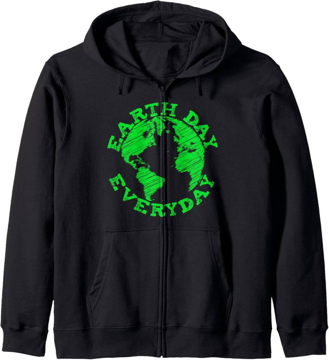 Earth Day Everyday artitistic Design Save the planet Kapuzenjacke