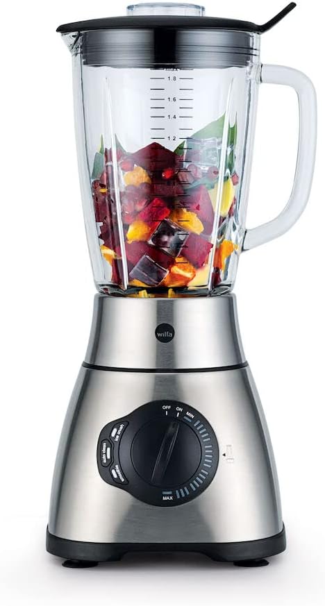 Wilfa XPLODE VITAL Standmixer - leistungsstarker 1800 Watt Motor, mit einem Fassungsvermögen von 1,8