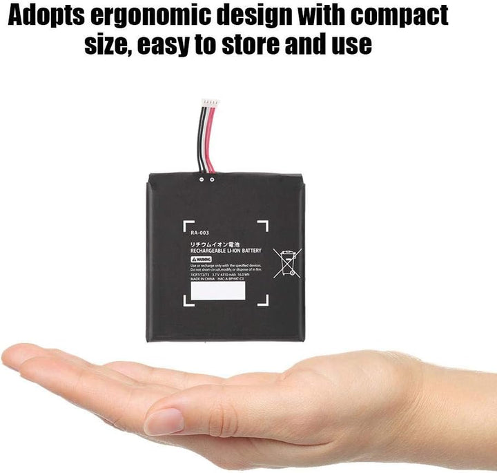 Wiederaufladbare Batterien, 4310 mAh internes Batterie-Ersatz-Kit für die Spielekonsole für den Nint