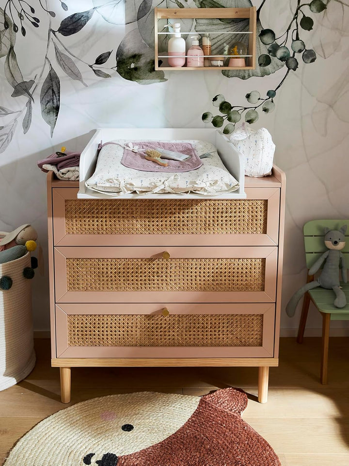 VERTBAUDET Babyzimmer Wickelaufsatz für Kommoden weiss ONE SIZE
