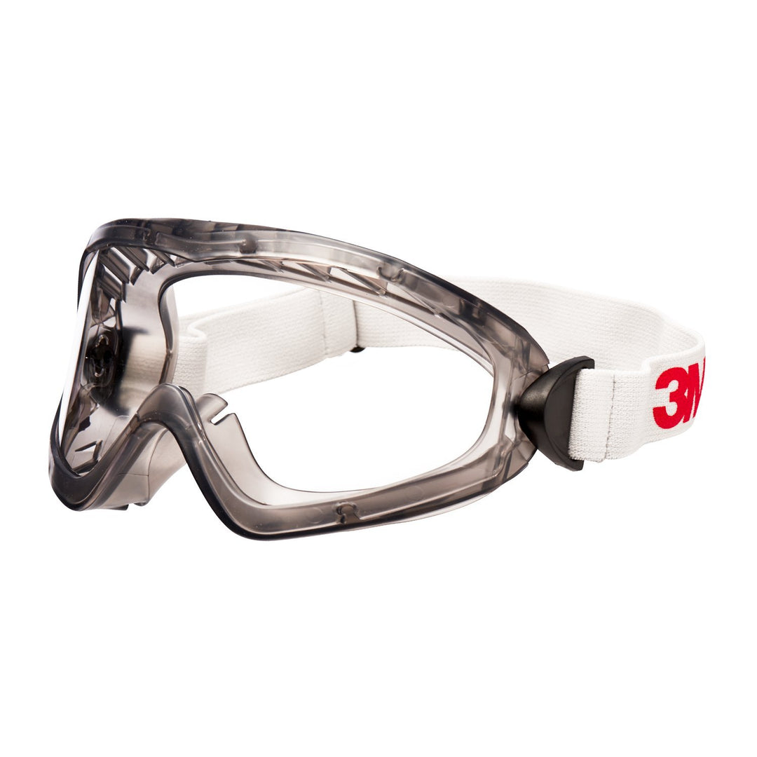 3M 7523M Maskenset & 2890S Vollsichtbrille, 2890er Serie, AS, AF, UV, PC, ohne Belüftungsschlitze (g