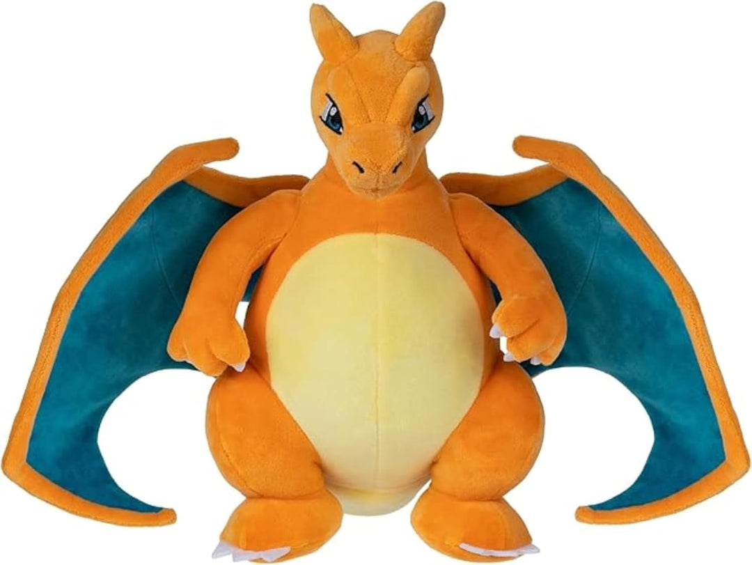 Pokémon PKW3723-30 cm Plüsch - Glurak, offizielles Plüsch