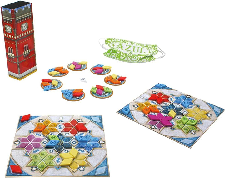 Asmodee | Next Move Games | Azul – Der Sommerpavillon | Grundspiel | Familienspiel | 2-4 Spieler | A