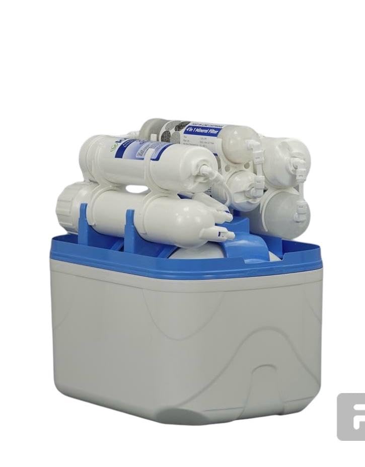 6 Stufige Umkehrosmose Osmose Osmoseanlage 75GPD Wasserfilter Aquax