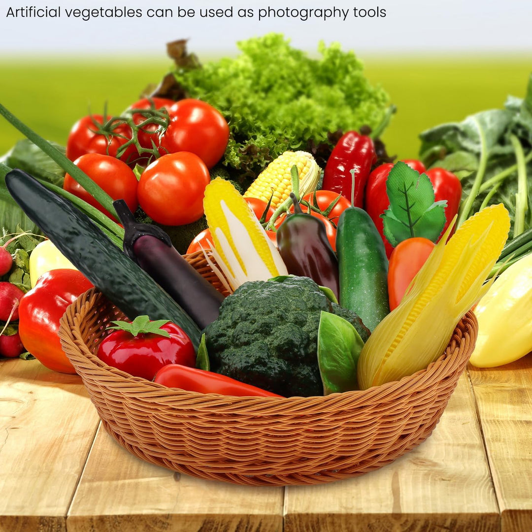 10 PCS Künstliche Realistisch Gemüse Gefälscht Anzeige Fotografie Requisiten Dekoration Haushalt Fau