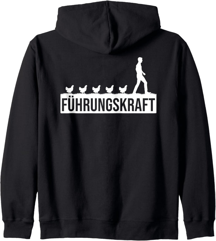 Führungskraft Huhn Hühnerhalter Hühnerzüchter Hühner Kapuzenjacke