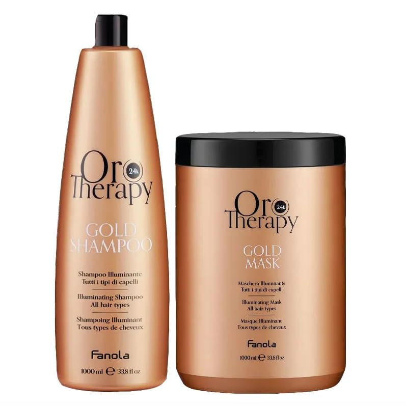 FANOLA Oro Therapy Shampoo 1000 ml & Treatment 1000 ml