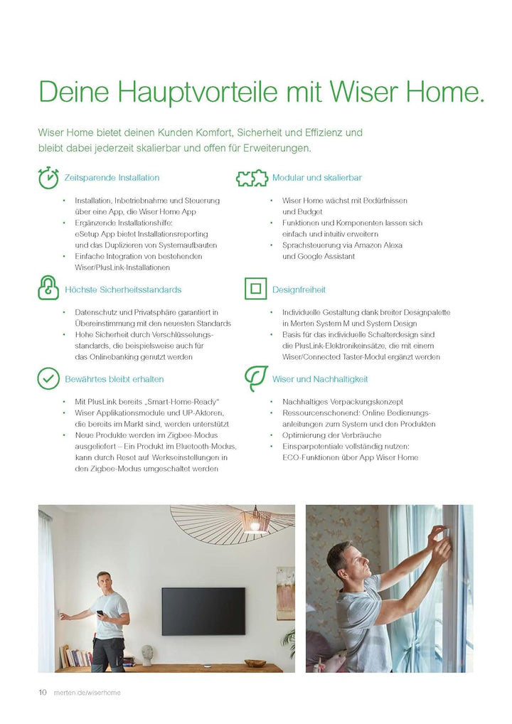 Schneider Electric CCT501801 Wiser Smart Home Hub Controller & CCTFR6400 Wiser Smart Home Raumthermo