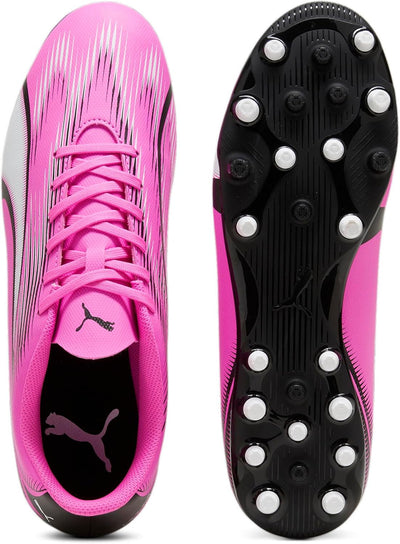 PUMA Herren Ultra Play Mg Fussballschuh 40 EU Poison Pink Puma White Puma Black, 40 EU Poison Pink P