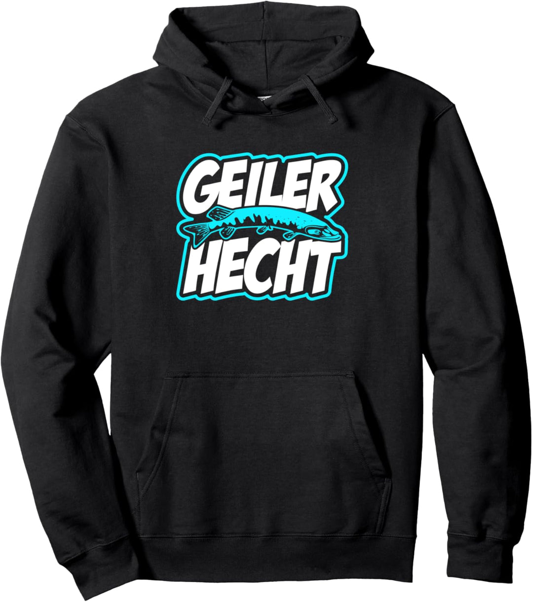Geiler Hecht Angeln Lustig Angler Geschenke Pullover Hoodie