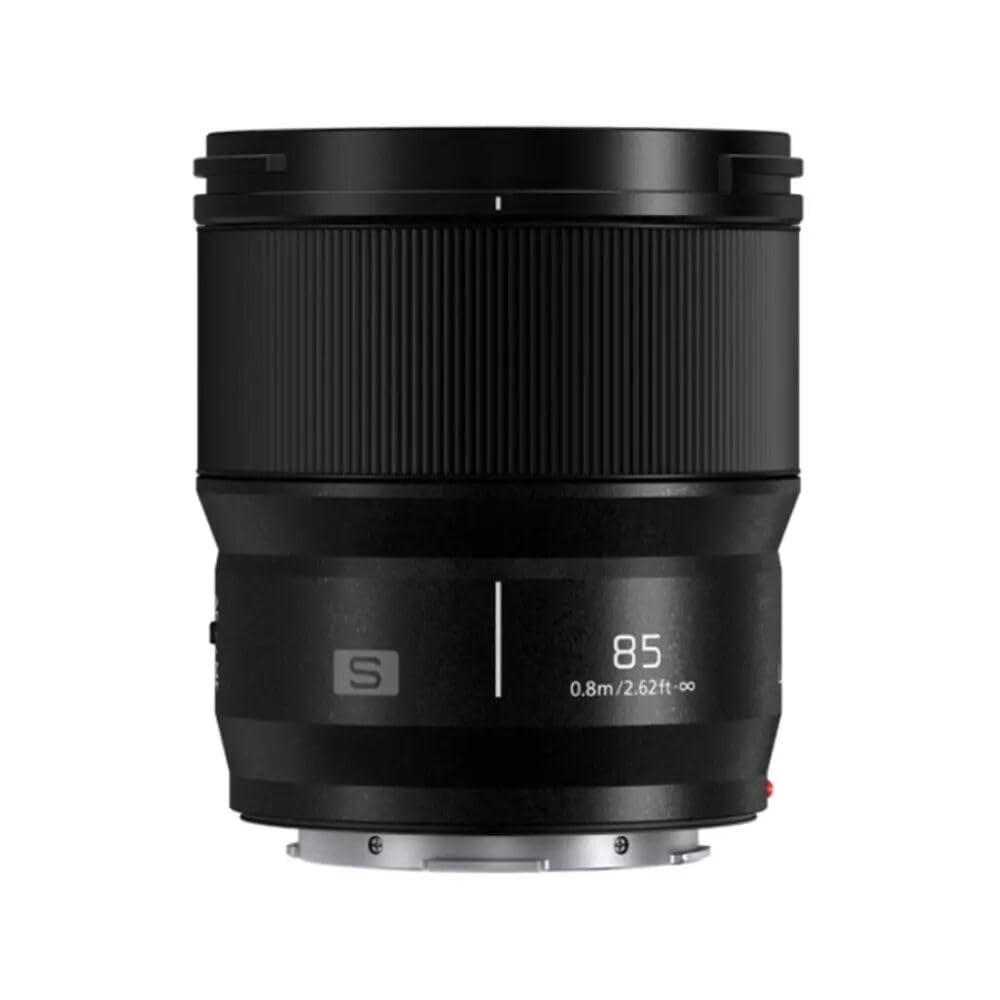 Panasonic S-S85E LUMIX S Objektiv (85mm, L-Mount Objektiv, F1.8, Filtergrösse 67mm) schwarz, 85mm