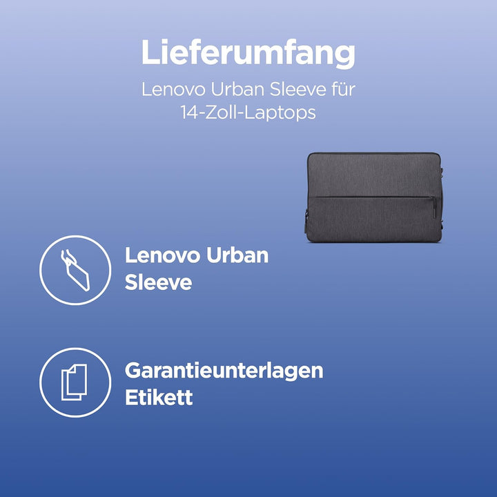 Lenovo [Tasche] 14 Zoll Laptop Urban Sleeve Case (wasserabweisend), works with Chromebook (WWCB), gr