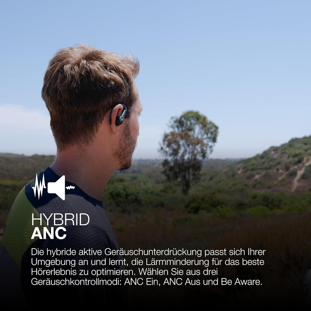 JLab Epic Air Sport Gen 3 ANC Kopfhörer In Ear, Sportkopfhörer Bluetooth, 68+ Std., Noise Cancelling