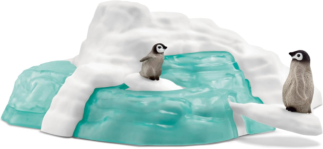 schleich 42661 Pinguin-Familienspass, ab 3 Jahren, WILD LIFE - Spielset, 14 Teile