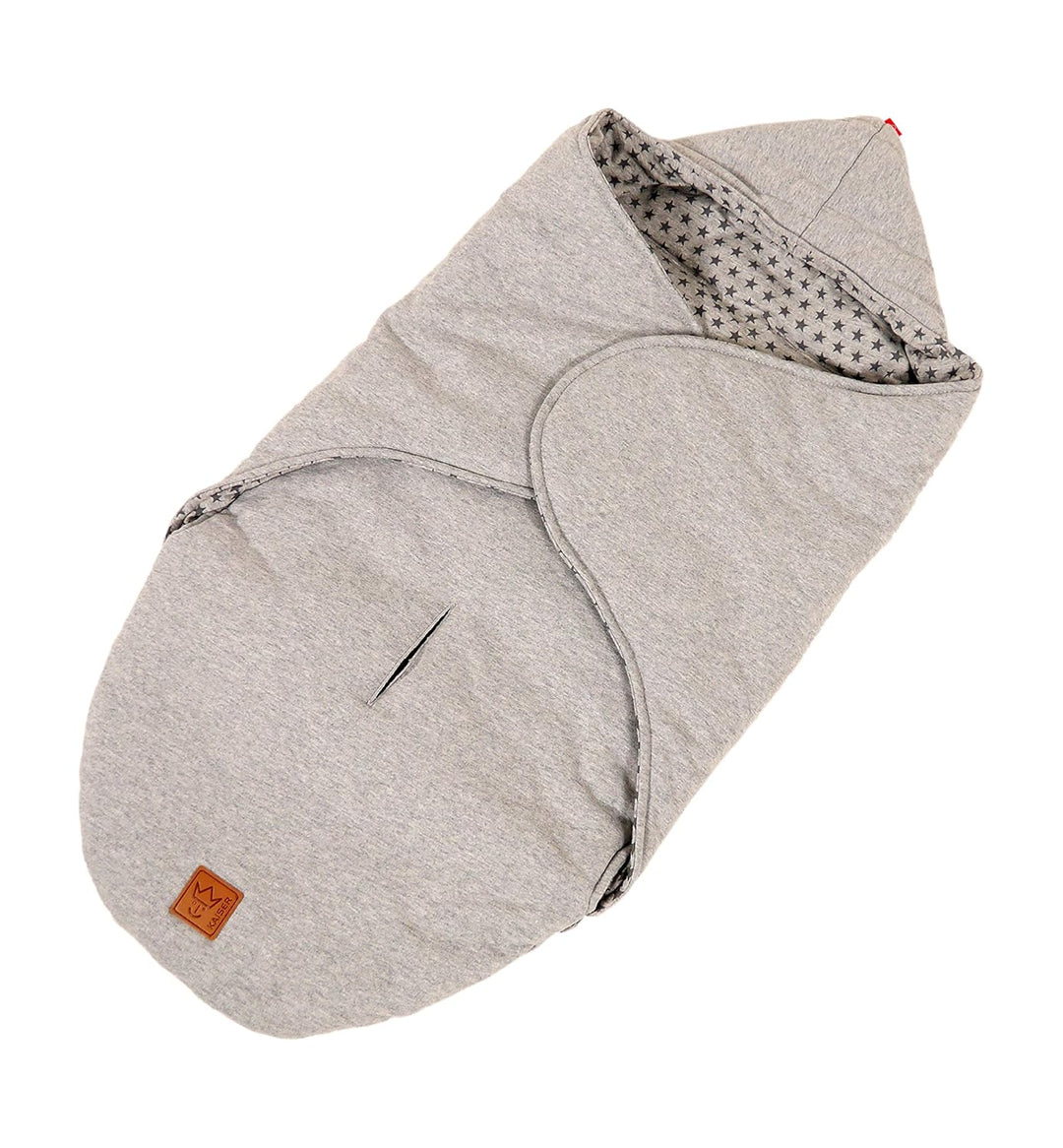 Wrap Caroline Jersey Star, light grey