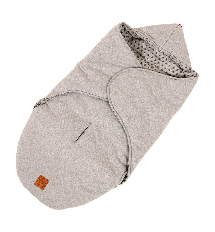 Wrap Caroline Jersey Star, light grey