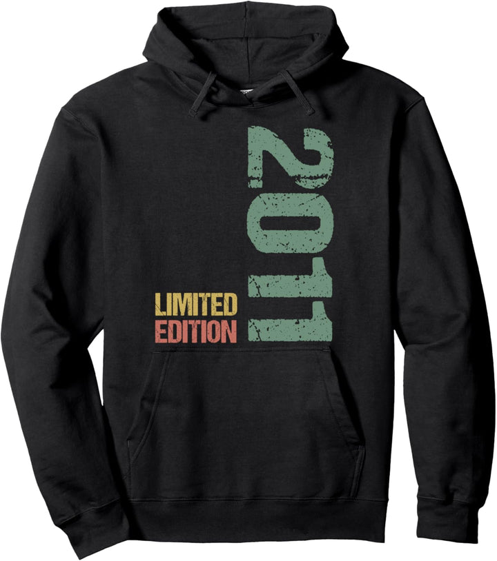 Vintage 11. Geburtstag Junge Mädchen 2011 Limited Edition Geschenke Pullover Hoodie