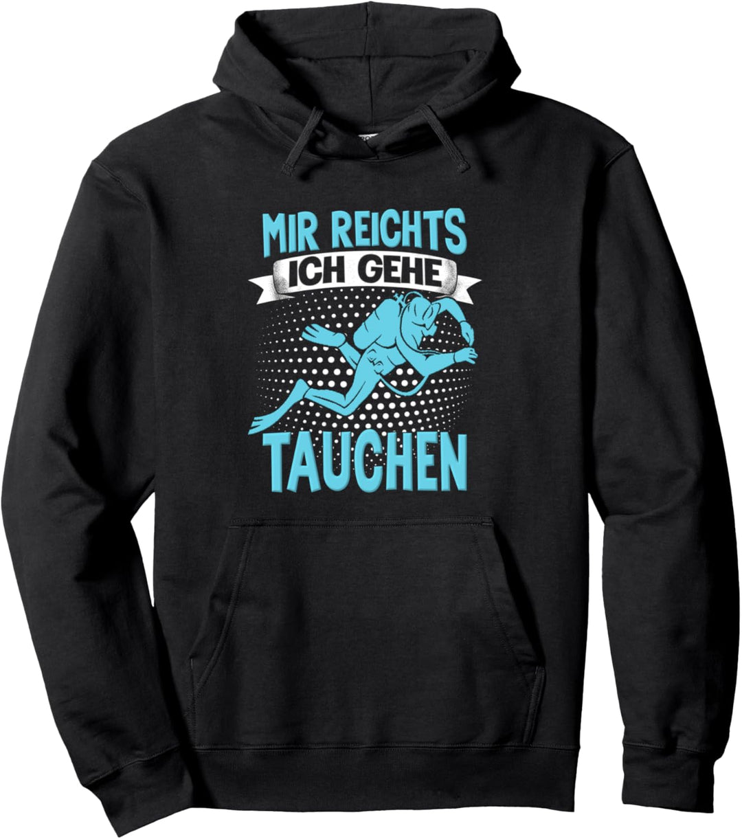 Tauchen Schnorcheln Tauch Taucherin Urlaub Taucher Pullover Hoodie