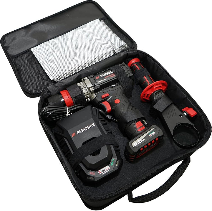 HEADNMORE® Bundle - PARKSIDE PERFORMANCE® 12V Akku Bohrschrauber PPBSSA 12 inkl. 5Ah Akku / 6A Ladeg