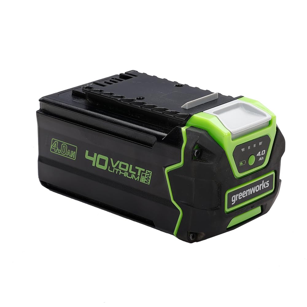 Greenworks 40V Akku - Greenworks 4Ah leistungsstarker Lithium-Ionen Akku für alle Greenworks 40V Gar
