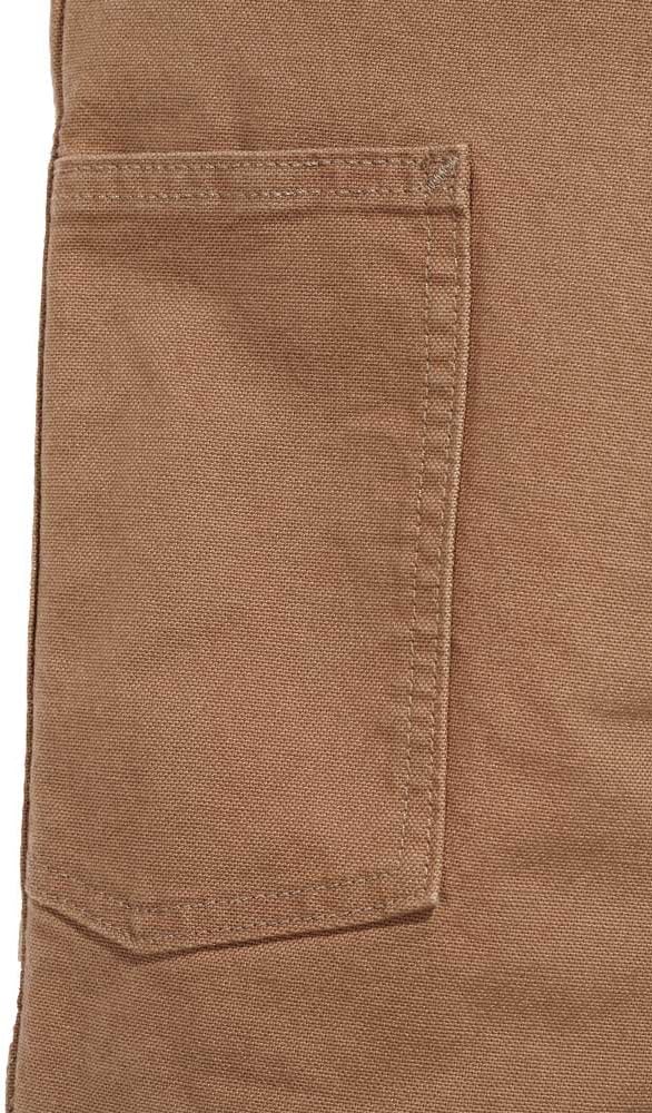 Carhartt Herren Straight Fit Stretch Duck Dungaree Arbeitshose 36 Carhartt Braun, 36 Carhartt Braun