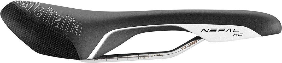 Selle Italia Unisex – Erwachsene Nepal Ti Sättel S1 Schwarz, S1 Schwarz