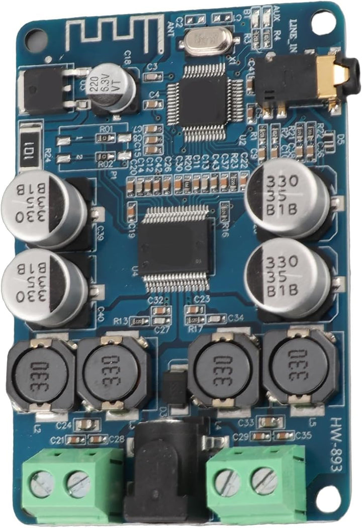 Audio-Leistungsverstärkerplatine TDA7492P Bluetooth V2.1 Dual Channel 2x25W Amplifier mit AUX Interf
