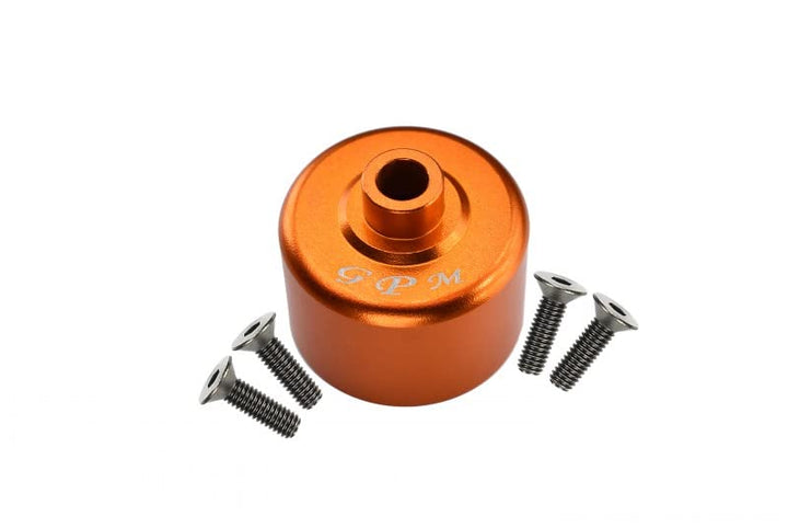 GPM HPI Savage XL Flux Tuning Teile Aluminium Front Or Rear Differential Case - 1 Set Orange