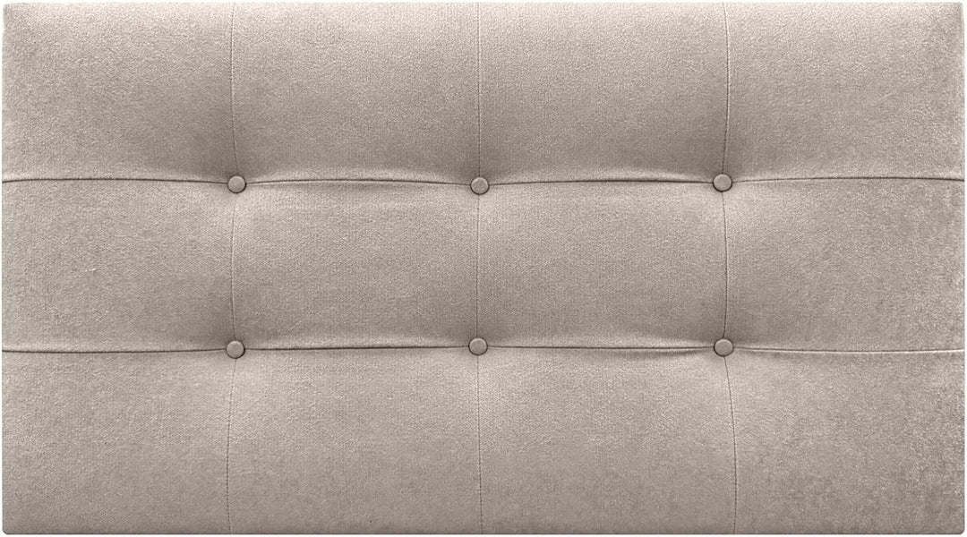 DHOME Kopfteil, gepolstertes Bett Kopfteil 8cm dick. Gepolstertes Kopfteil ACUALINE Stoff und Kunstl