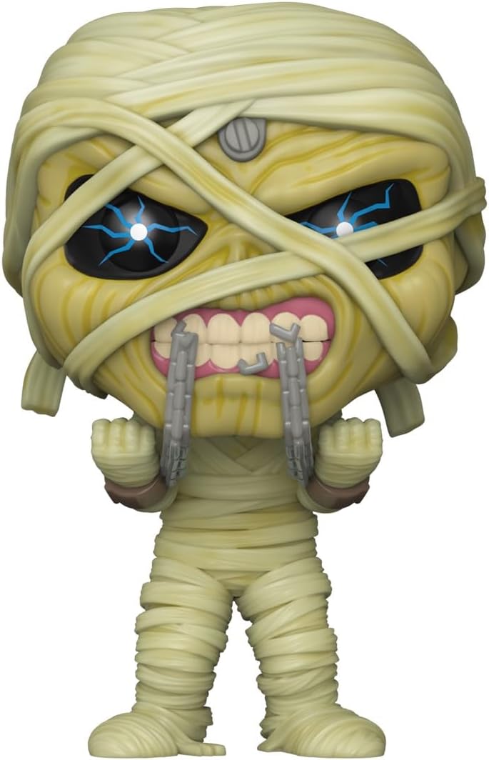 Funko Pop! Rocks: Iron Maiden - Eddie Mummy Eddie - Vinyl-Sammelfigur - Geschenkidee - Offizielle Ha