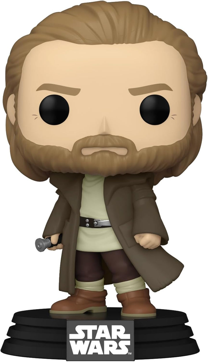 Funko Pop! Vinyl: Star Wars Obi-Wan Kenobi - Vinyl-Sammelfigur - Geschenkidee - Offizielle Handelswa