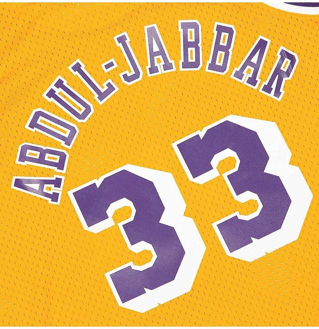 Mitchell & Ness NBA Los Angeles Lakers Swingman 2.0 Kareem Abdul-Jabbar Trikot Herren M Gold, M Gold