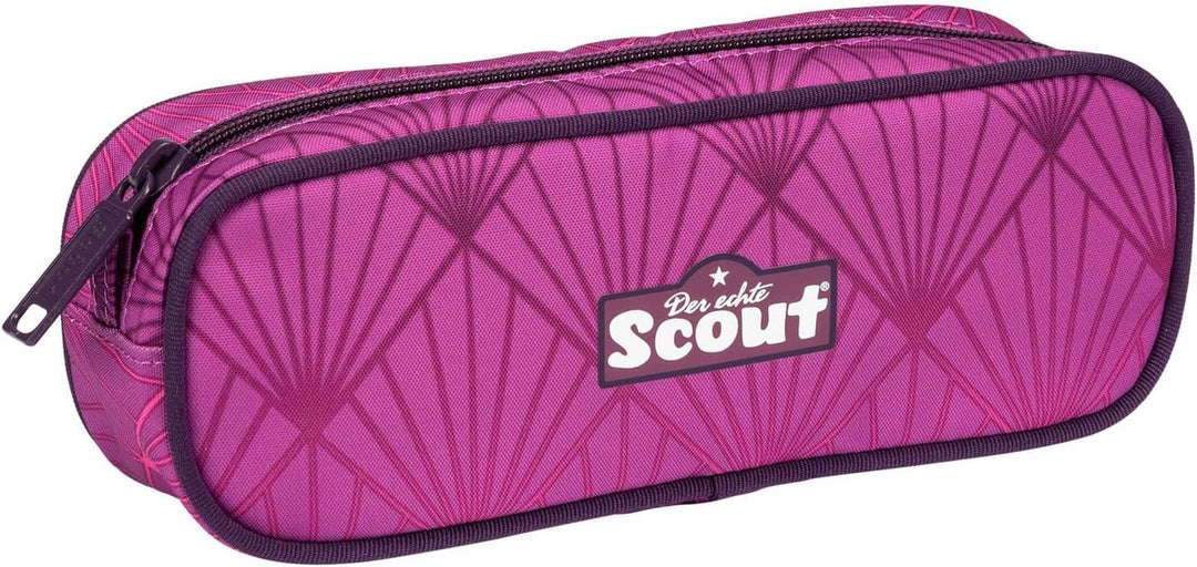 Scout Sunny II Schulranzen-Set 5-tlg. Exklusiv Safety Light Diamond Princess 2023