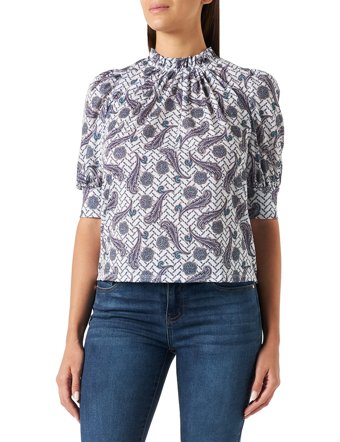 Morgan Damen T-Shirt S Multico, S Multico