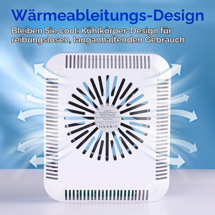Makartt Nagelstaubsauger - staubabsaugung für nägel Professional Powerful Suction Larina Vacuum Fan