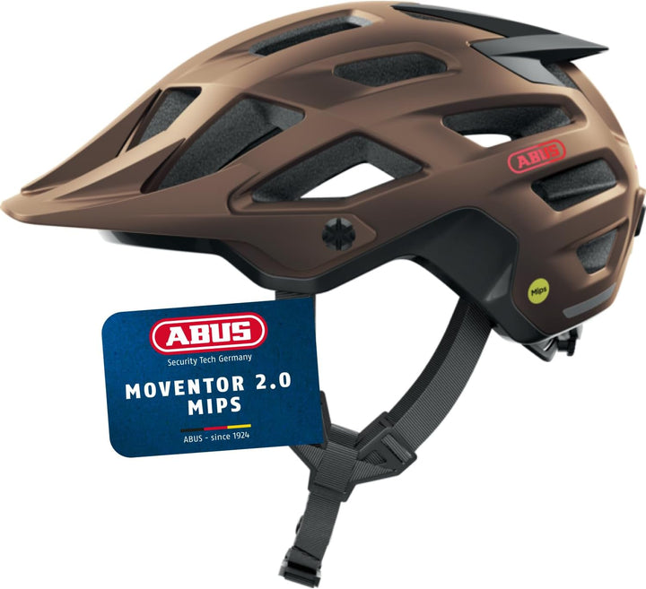 ABUS MTB-Helm Moventor 2.0 MIPS - Fahrradhelm mit Aufprallschutz für den Geländeeinsatz - All-Mounta