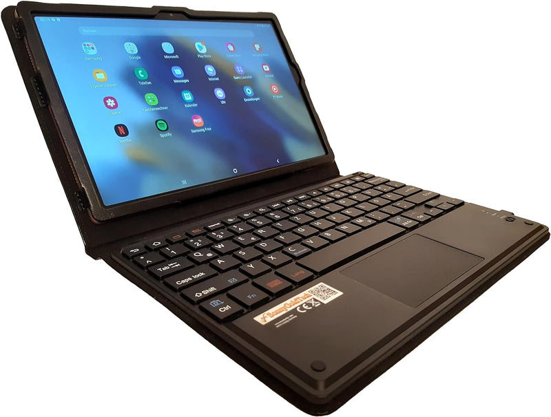 SonnyGoldTech MQ21 für Galaxy Tab A8 10.5 - Bluetooth Tastatur Tasche mit Touchpad für Samsung Galax