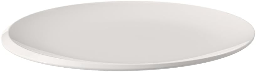 Villeroy und Boch - NewMoon Gourmetteller, moderner Essteller für den festlichen Anlass, Premium Por