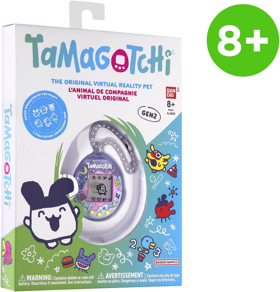 BANDAI 46169 - Tamagotchi Original Virtuelles Haustier, Mehrfarbig, elektronisches Spielzeug für Kin