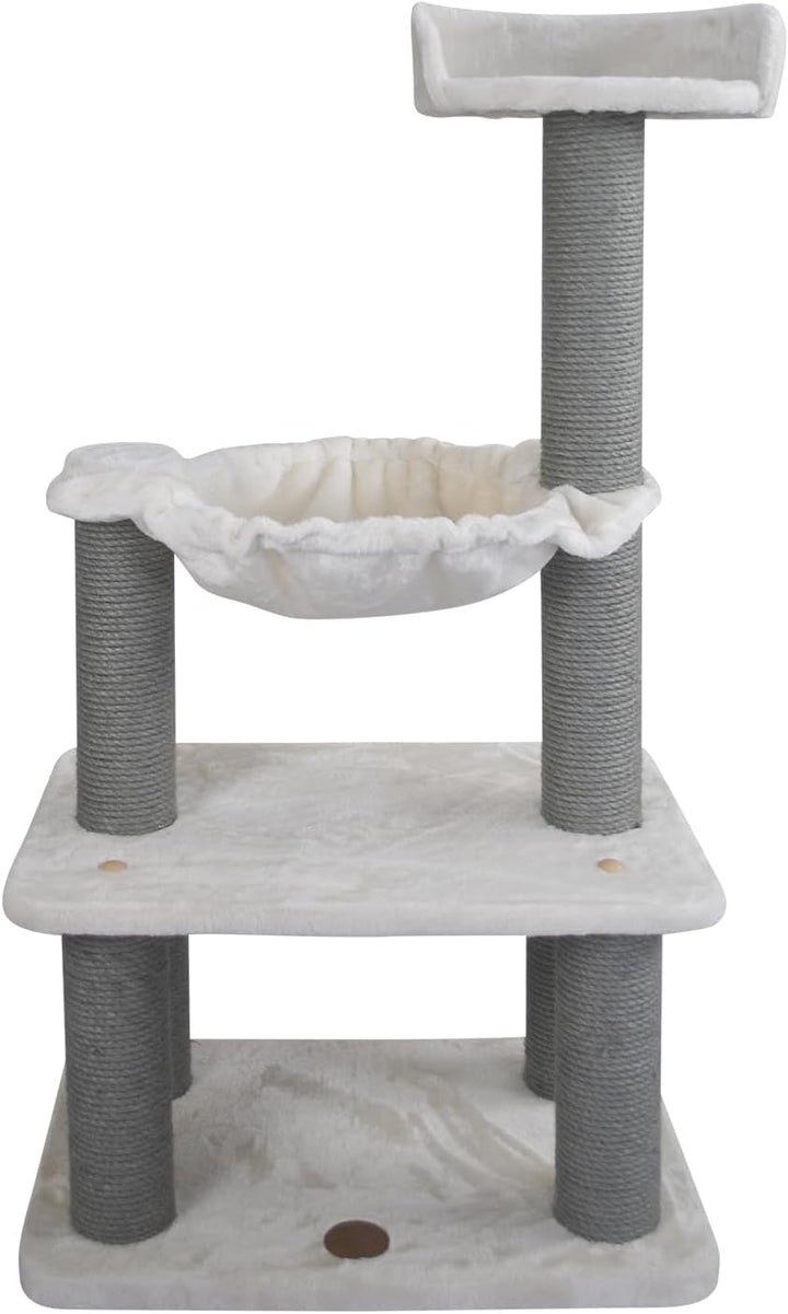 JACK AND VANILLA, Eleganter Kratzbaum für Katzen, multifunktional und langlebig, ideal zum Spielen u