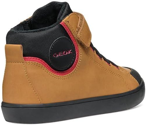 Geox Jungen J Gisli Boy C Sneaker 33 EU Braun, 33 EU Braun