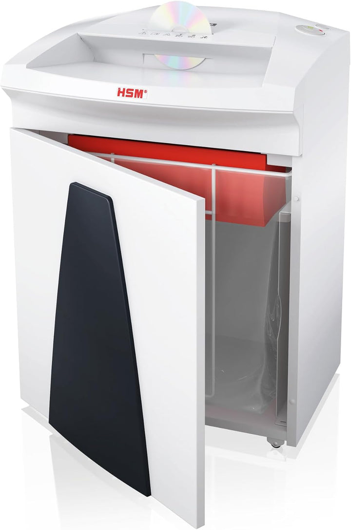 HSM SECURIO B26 Aktenvernichter I Streifenschnitt 3,9 mm I Sicherheitsstufe P-2 I Office Schredder f